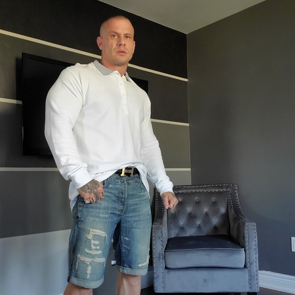 Father Sons White Pima Cotton Long Sleeve Polo Men's 3XL. NWT